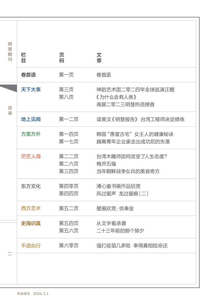 Heaven and Earth 《天地蒼生》第299期/TDCS-299